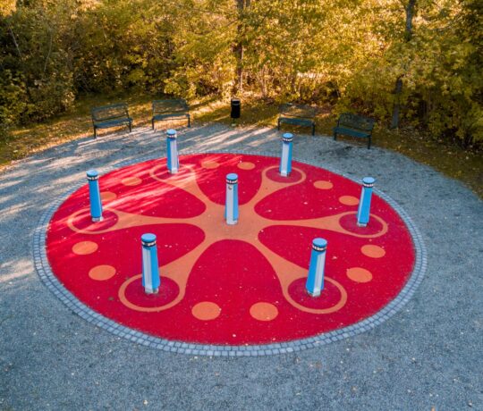 Erzähl mir mehr über die Memo Spielsäulen