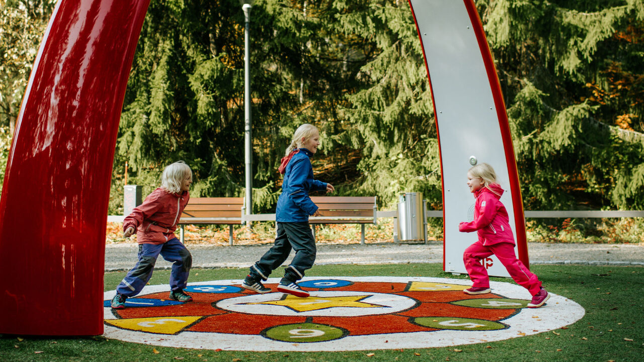 Ein echter Spielplatz der Zukunft (auch wenn die Zukunft schon jetzt ist)!
