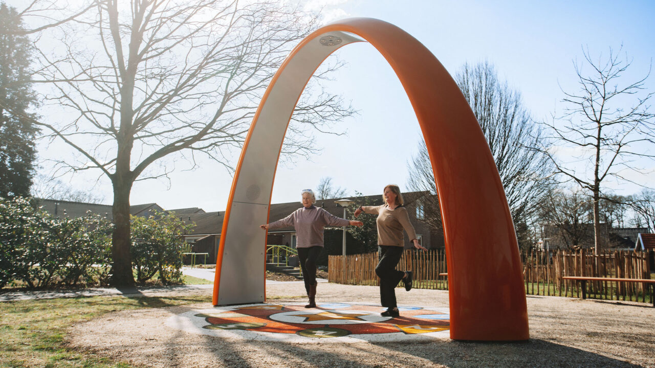 Die Sona ist auch ein geeignetes Gerät für Seniorensport