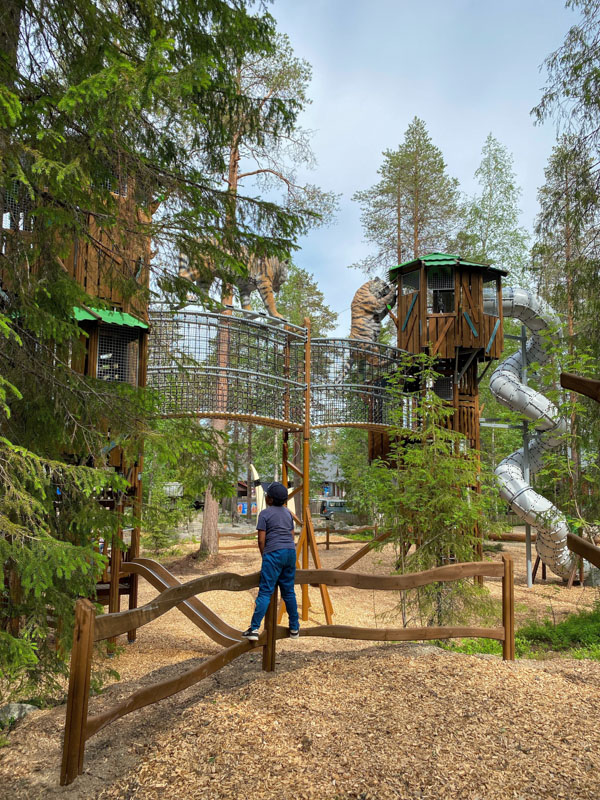 Spielspaß in natürlichem Design – Ein Spielplatz, der sich harmonisch in die Umgebung einfügt und gleichzeitig viel Freude bereitet.