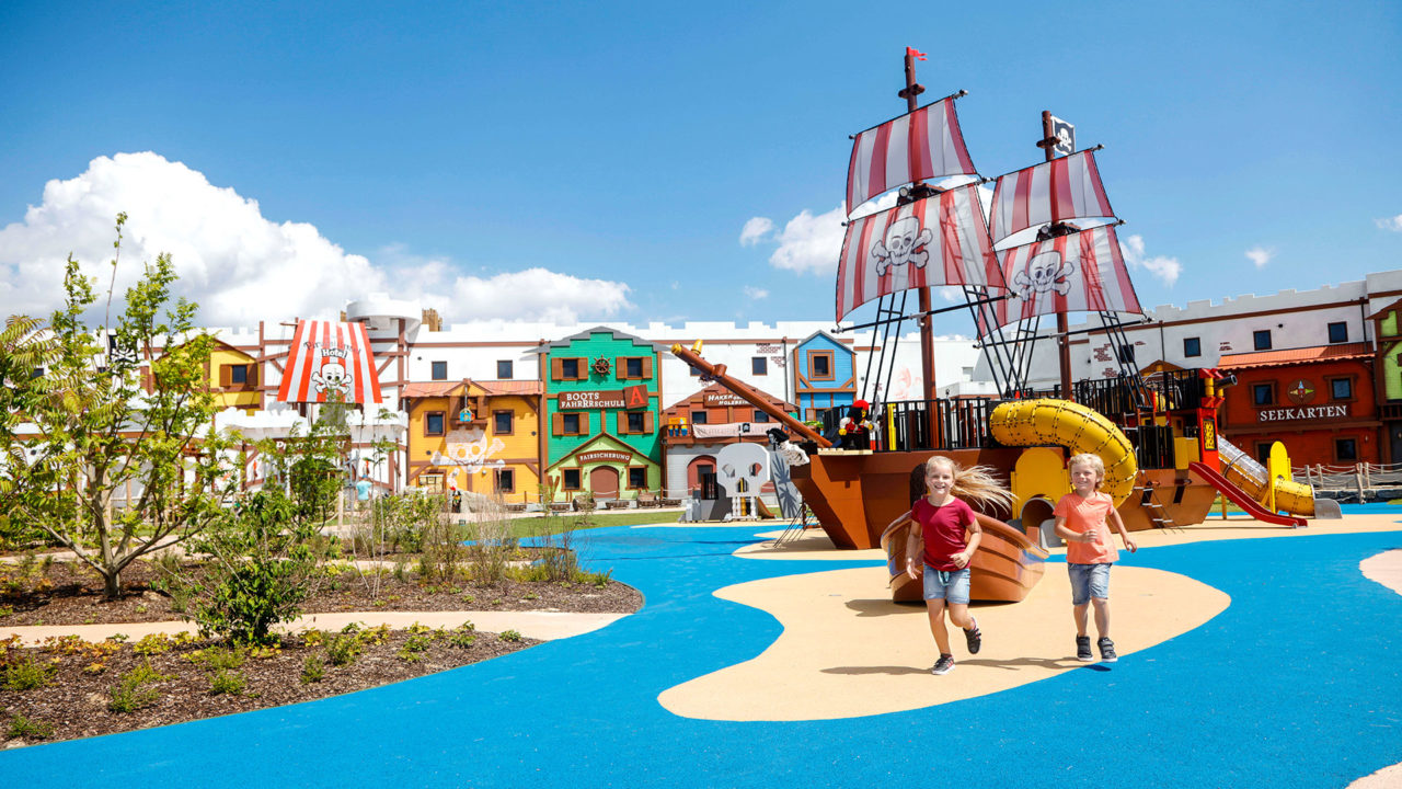 Das einzigartige Piratenschiff im Legoland Günzburg