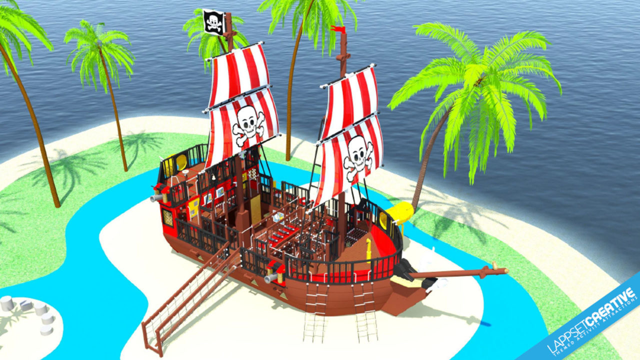 Das Entwurf vom Lego Piratenschiff